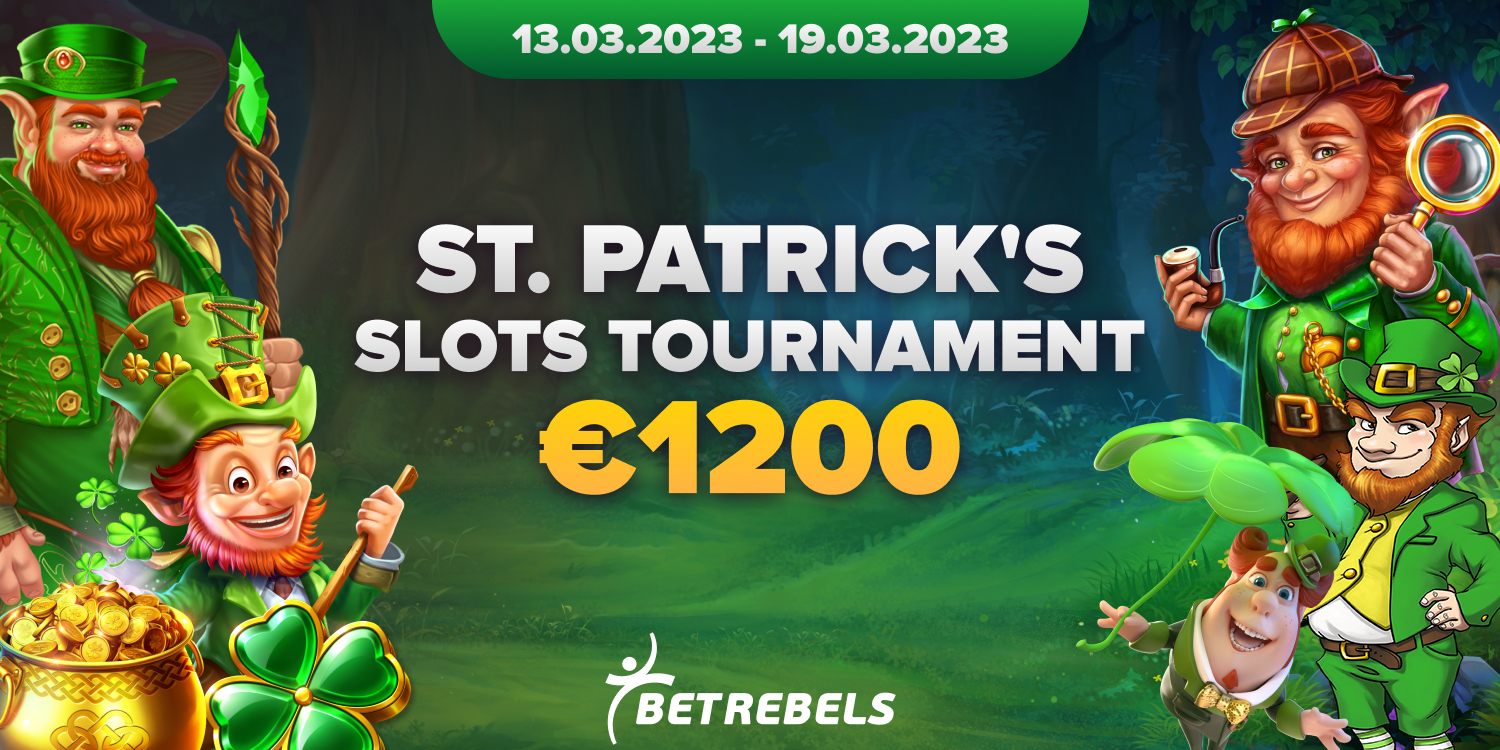 Torneo de St. Patrick's Slots de BetRebels