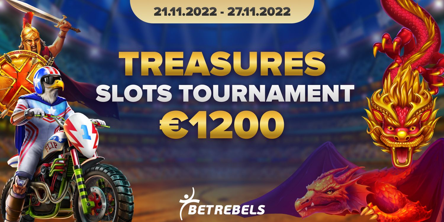 Torneo di Treasures Slots di BetRebels 